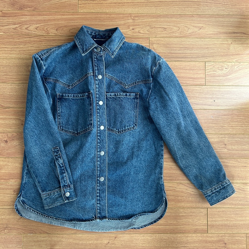 Classic Blue Denim Jean Jacket